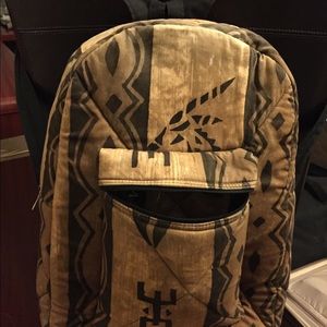 west african mud cloth backpack 🤩